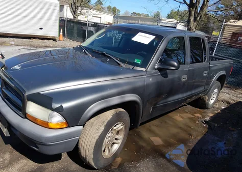 2003 Dodge Dakota Sport/Sxt из США, поврежденный, VIN 1D7HL38X73S376805